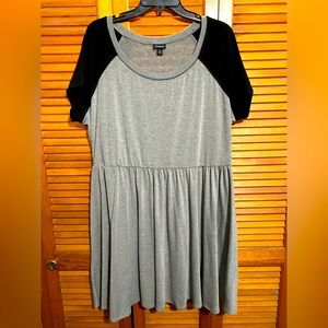 Torrid short sleeve skater dress